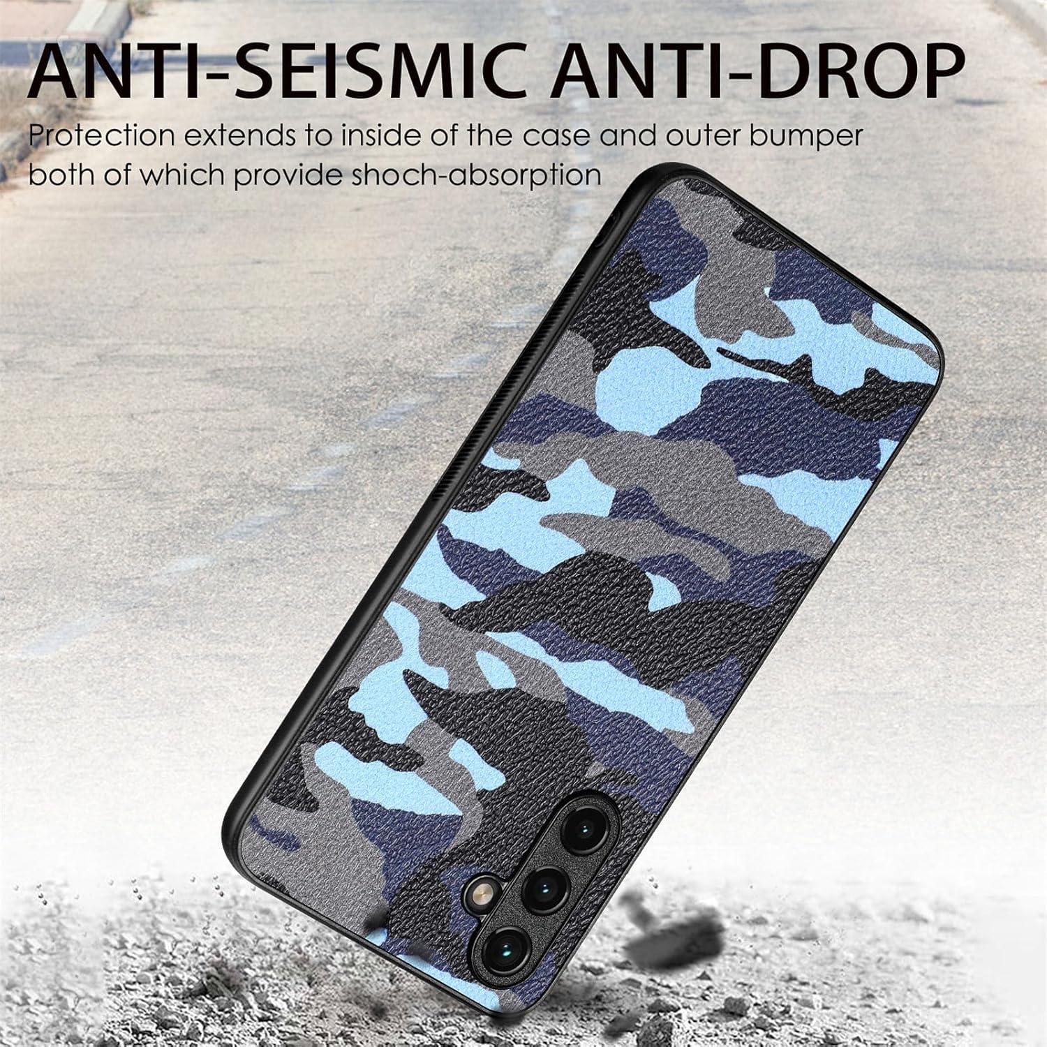 Funda de Camuflaje TPU para BLU G64L - Verde, Antirayaduras
