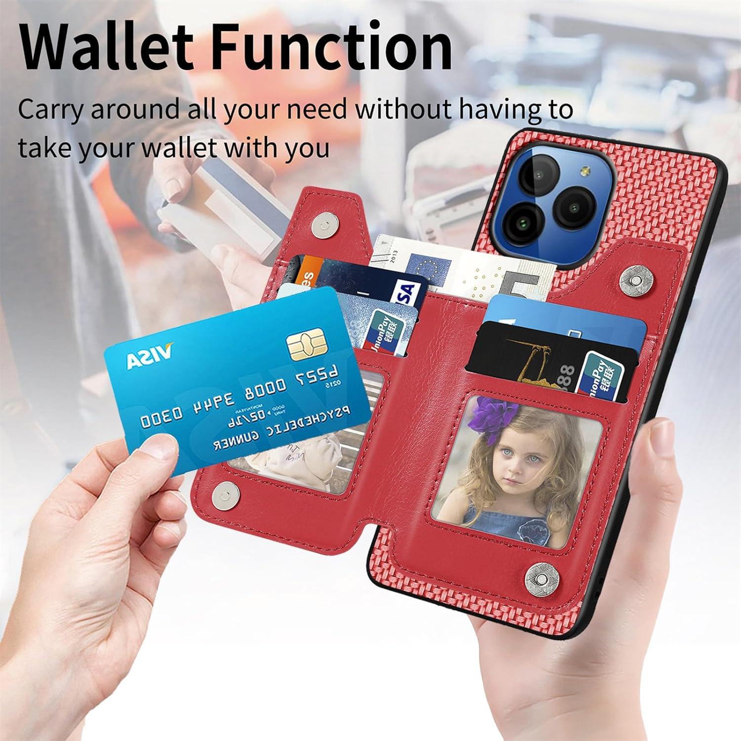 Funda de teléfono Tuxiwei para BLU G54/Bold K10 con cartera