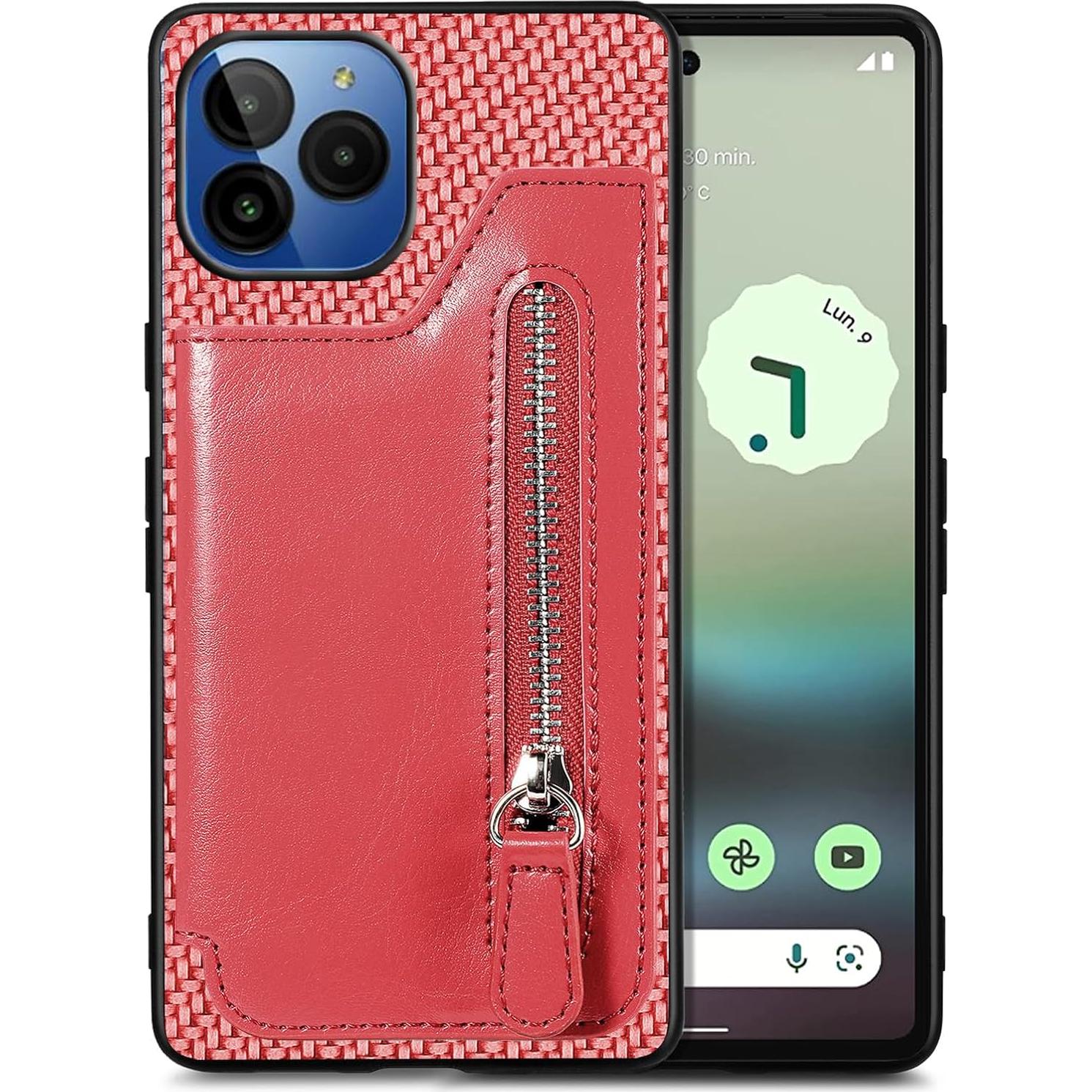 Funda de teléfono Tuxiwei para BLU G54/Bold K10 con cartera