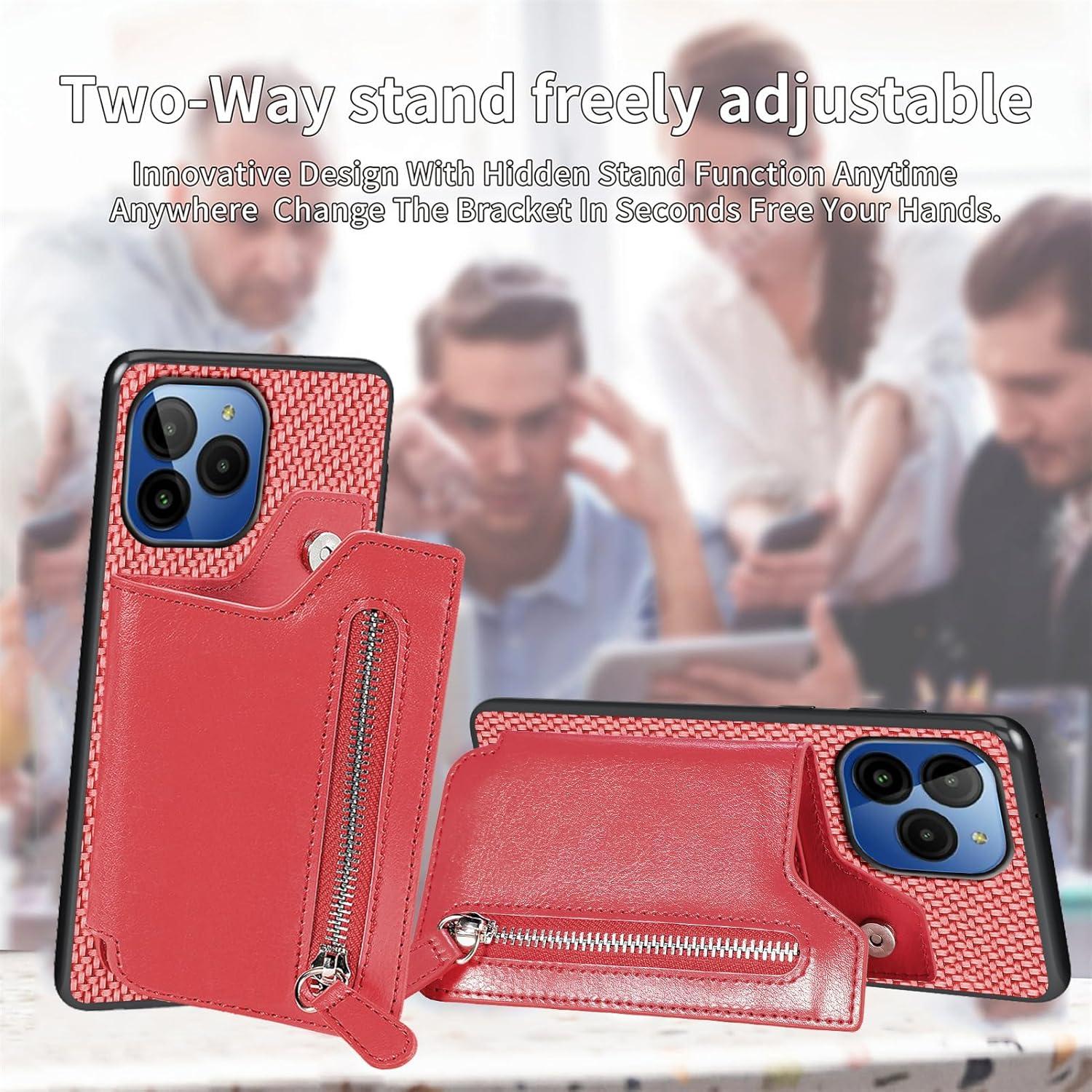 Funda de teléfono Tuxiwei para BLU G54/Bold K10 con cartera