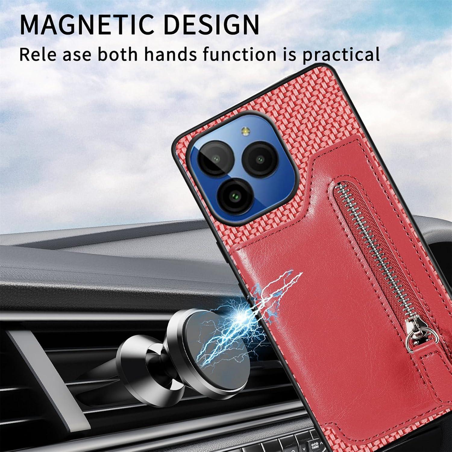 Funda de teléfono Tuxiwei para BLU G54/Bold K10 con cartera