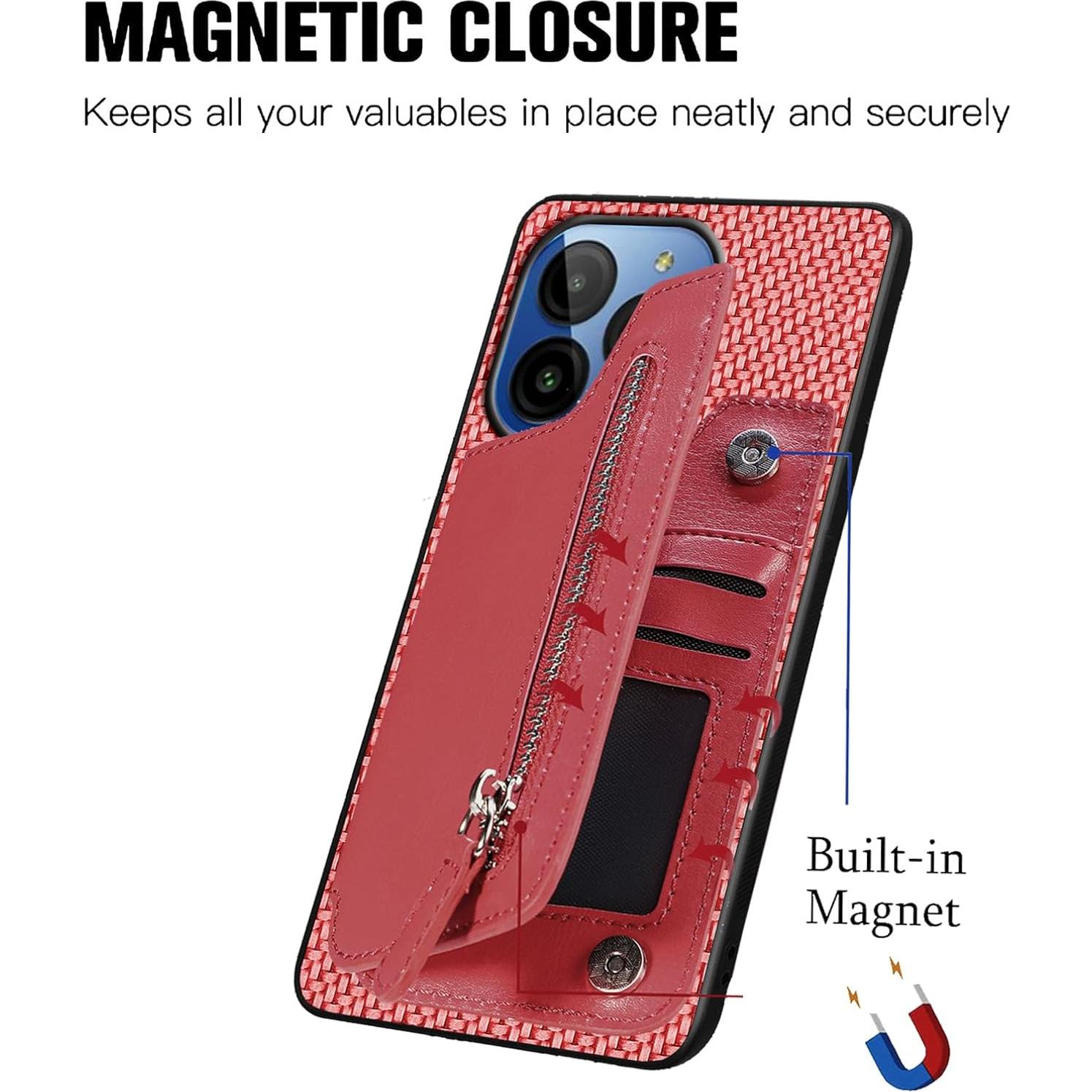 Funda de teléfono Tuxiwei para BLU G54/Bold K10 con cartera