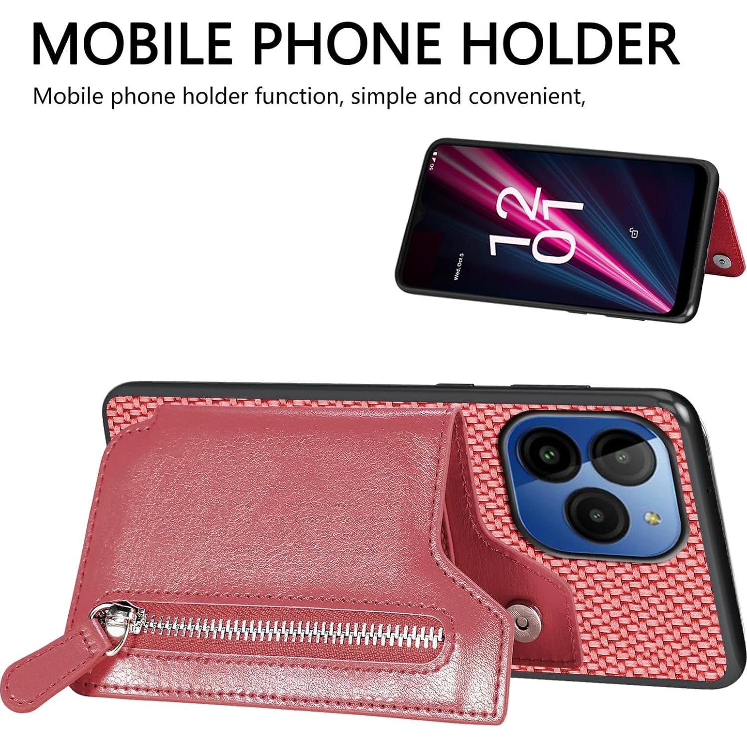 Funda de teléfono Tuxiwei para BLU G54/Bold K10 con cartera