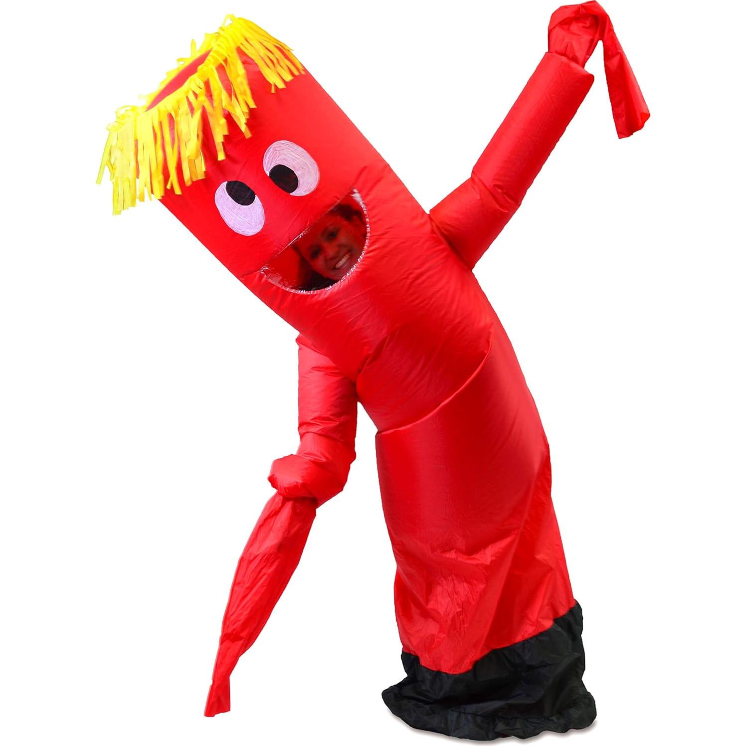 Disfraz Inflable Rojo Spooktacular para Adultos Halloween