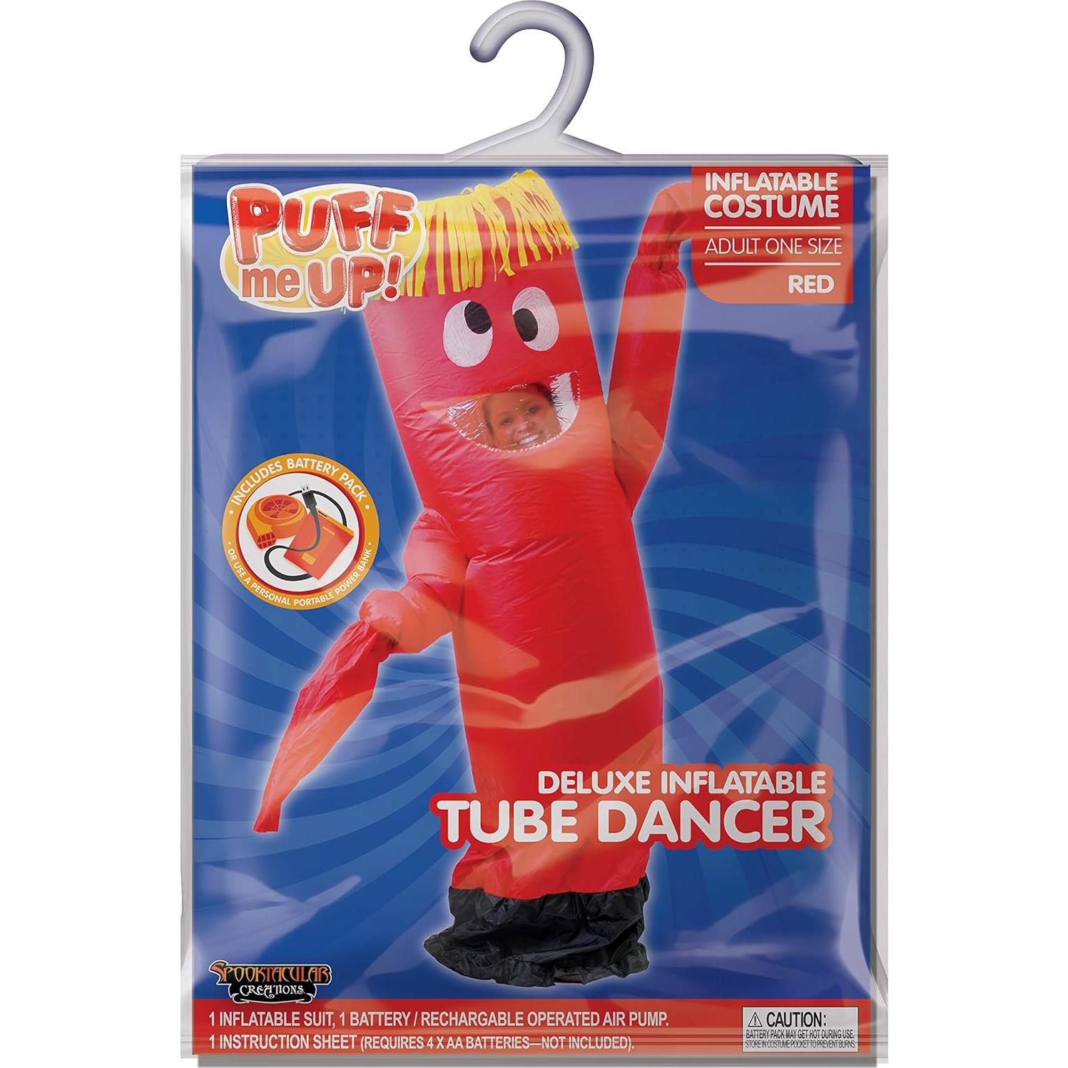 Disfraz Inflable Rojo Spooktacular para Adultos Halloween