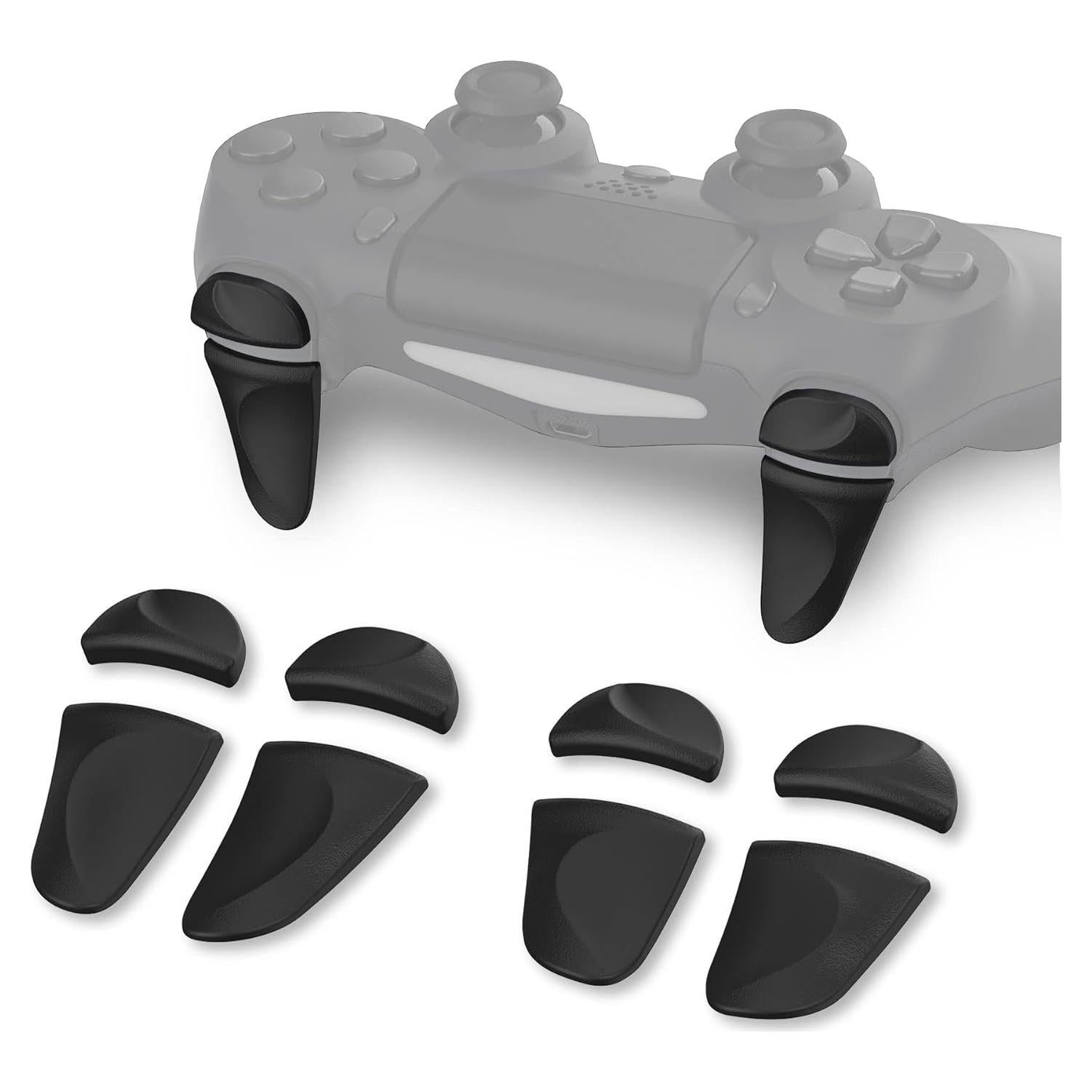 Extensores de Gatillo PlayVital para Controlador PS4 - Negro