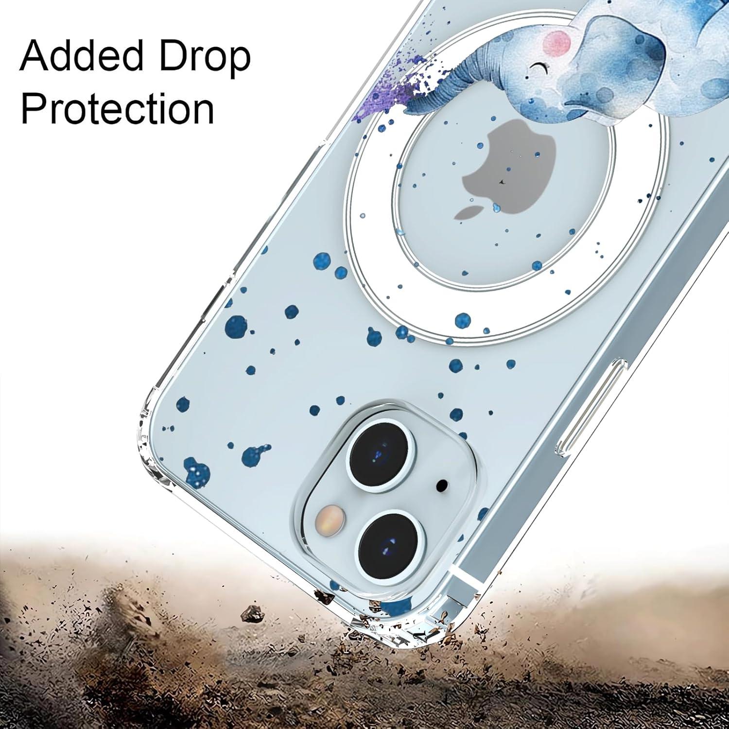 Funda Magnética Transparente MAYCARI para iPhone 15 Pro Max