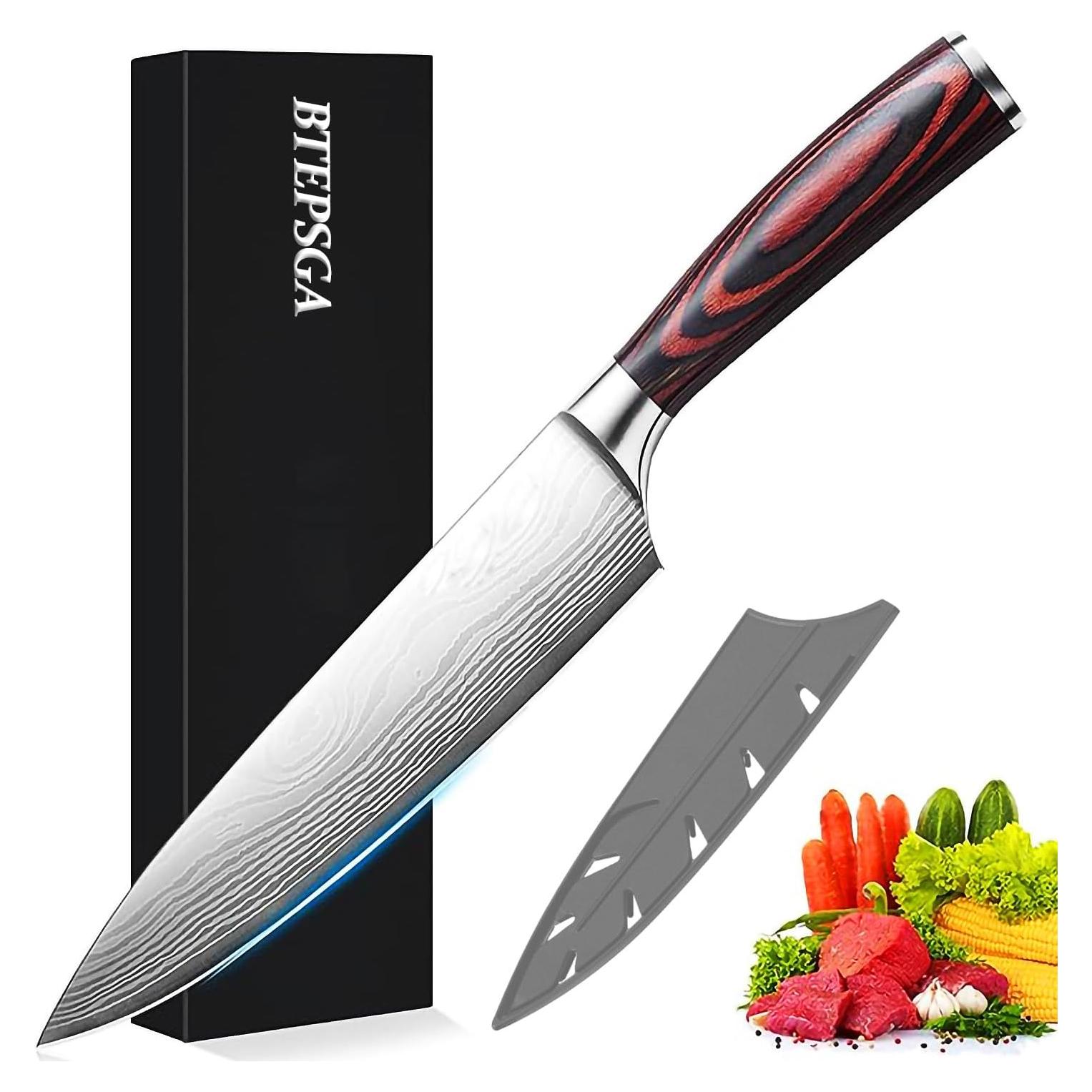 Cuchillo de Chef BTEPSGA 20 cm Acero Inoxidable Ergonómico