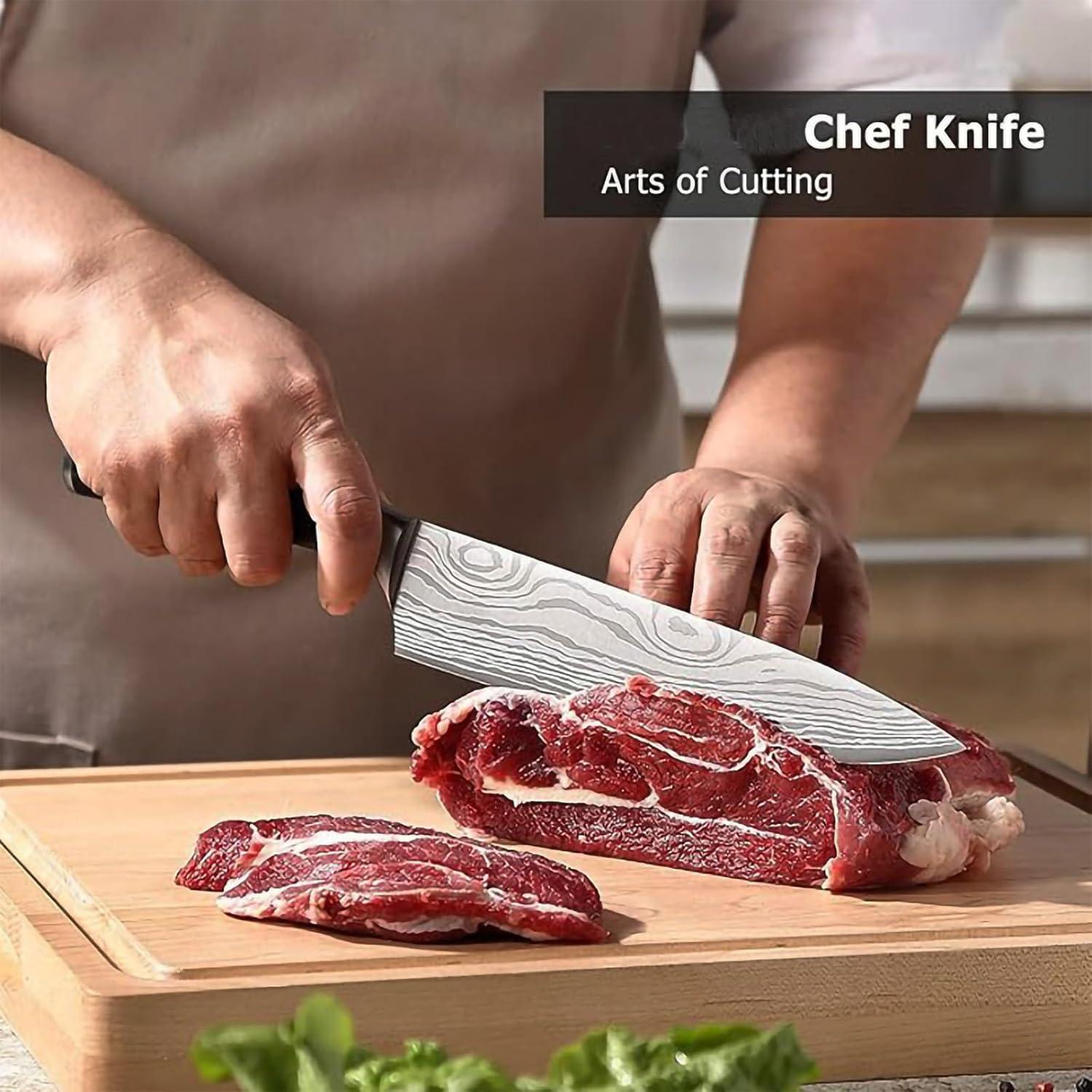 Cuchillo de Chef BTEPSGA 20 cm Acero Inoxidable Ergonómico