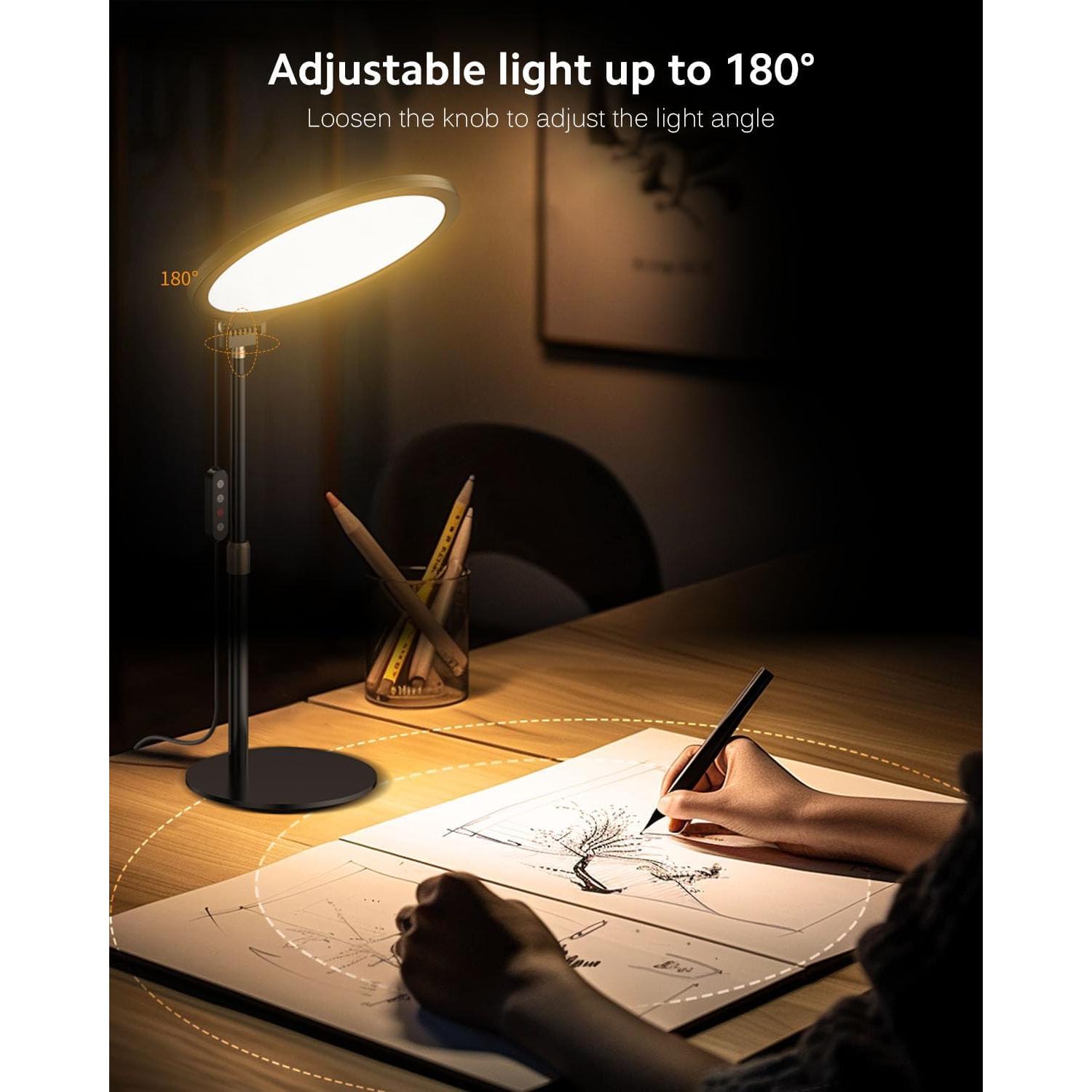 Anillo de Luz LED Vimose 26.67 cm Ajustable para Video