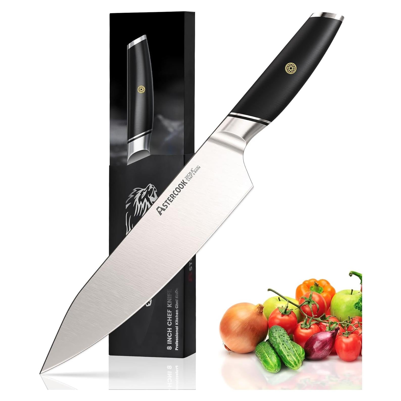 Cuchillo de Chef Astercook 20.32 cm Acero Inoxidable