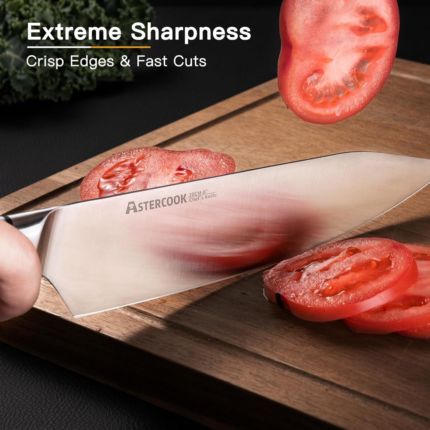 Cuchillo de Chef Astercook 20.32 cm Acero Inoxidable