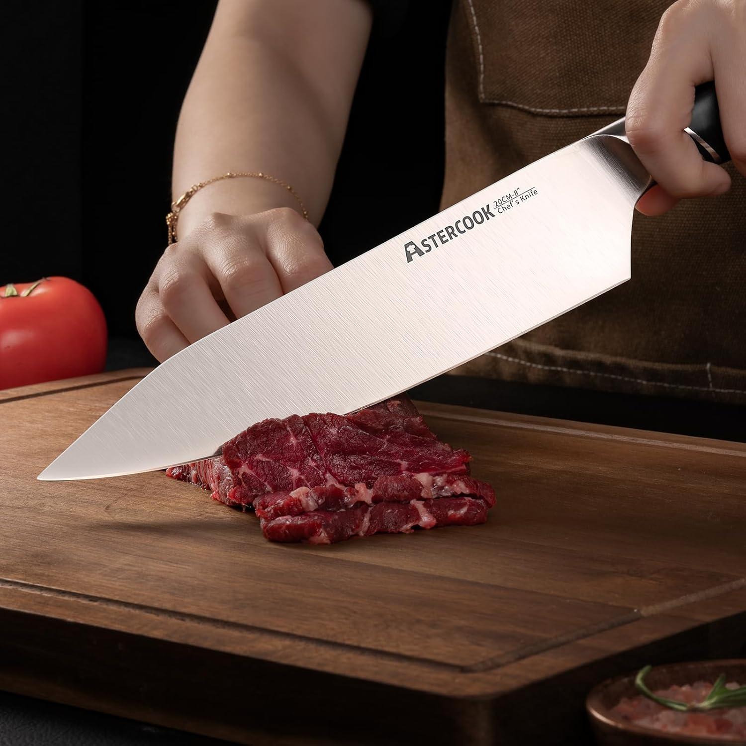 Cuchillo de Chef Astercook 20.32 cm Acero Inoxidable