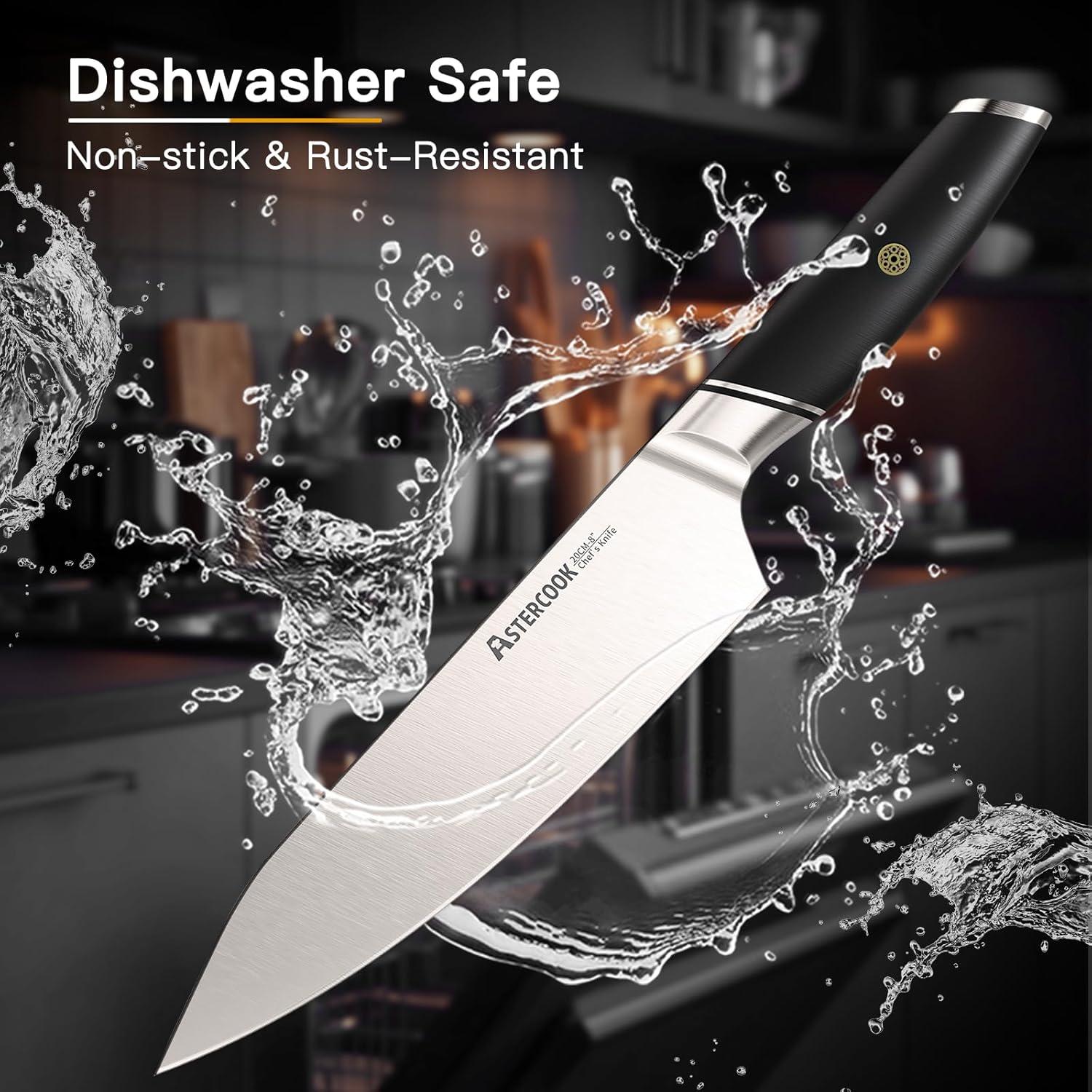 Cuchillo de Chef Astercook 20.32 cm Acero Inoxidable