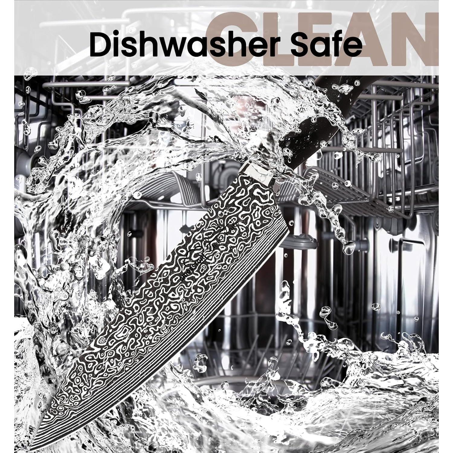 Juego de cuchillos de cocina 15 piezas Amorston acero inoxidable