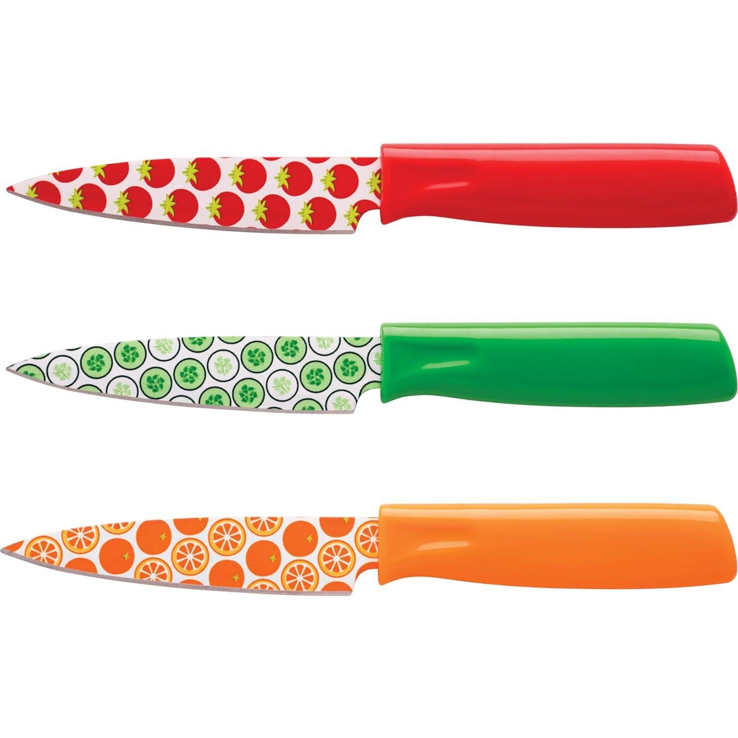 Set de 3 Cuchillos de Pelar Hampton Forge con Protectores