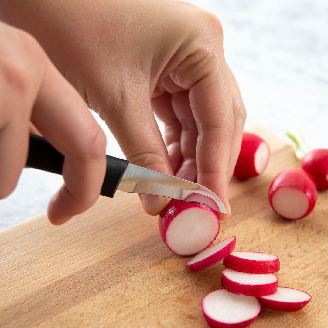 Cuchillo de Pelar RADA Granny Negro - Paquete de 2 Unidades