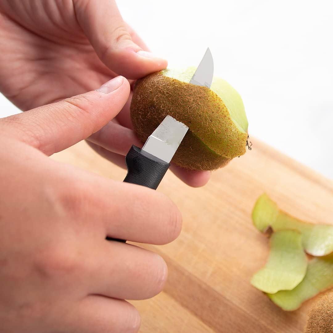 Cuchillo de Pelar RADA Granny Negro - Paquete de 2 Unidades