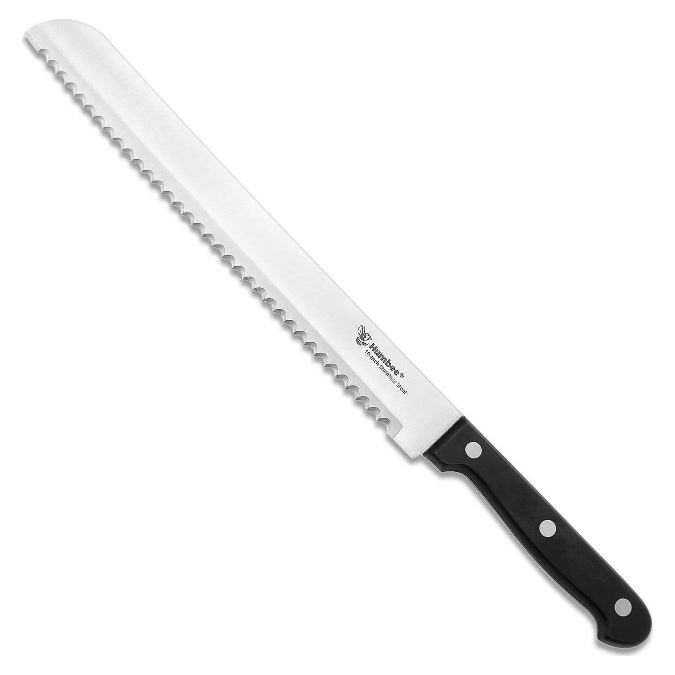 Cuchillo de Pan Serrado 25 cm Humbee Acero Inoxidable