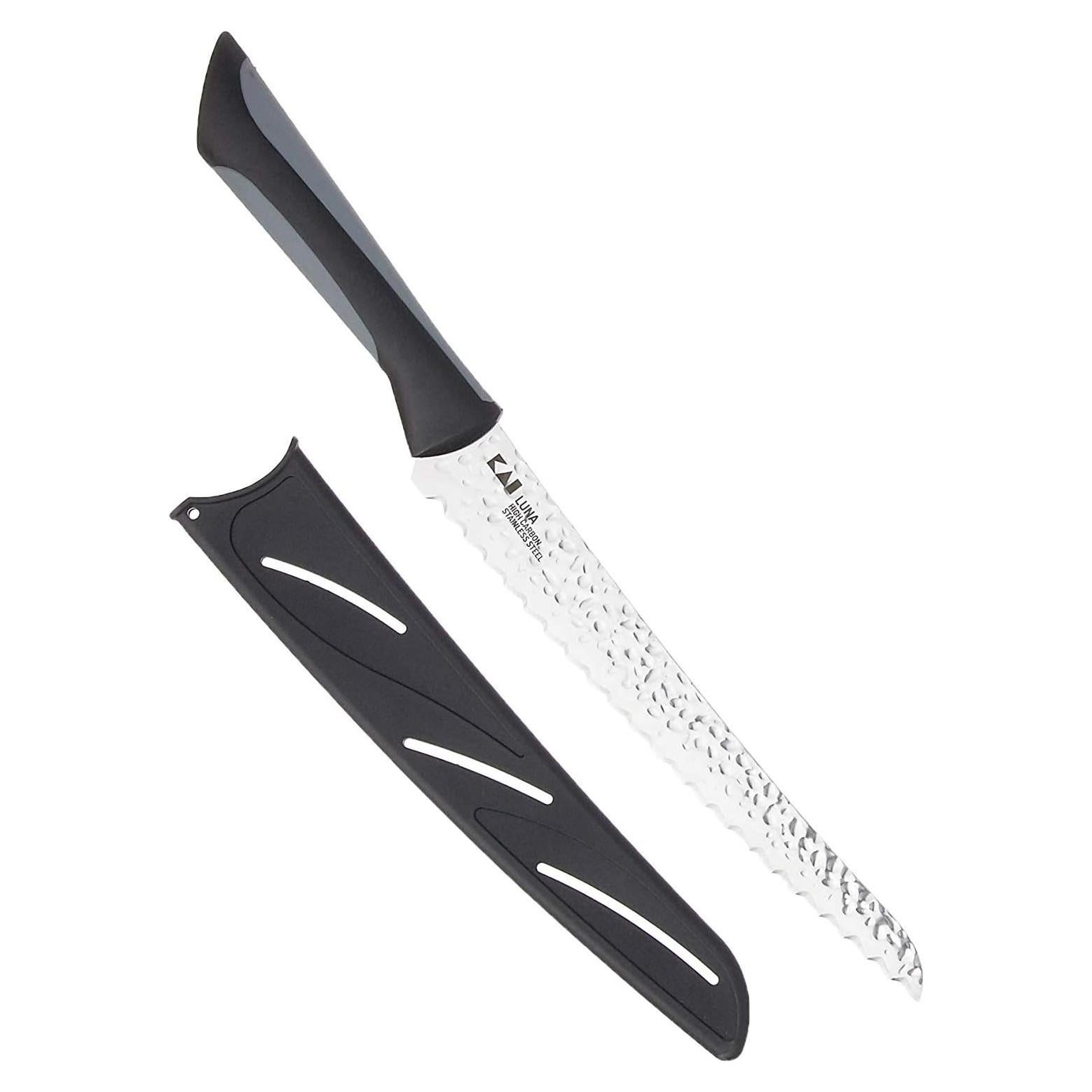 Cuchillo de Pan Kai PRO 23 cm Acero Inoxidable Serrado