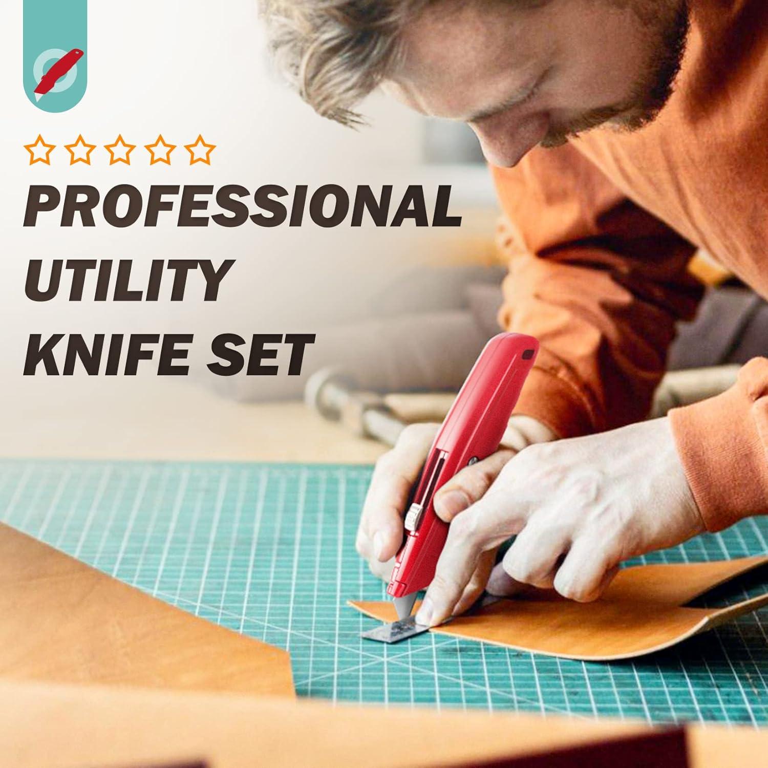 Cortadores de Cajas DIYSELF 4 Piezas Retráctiles Multicolor