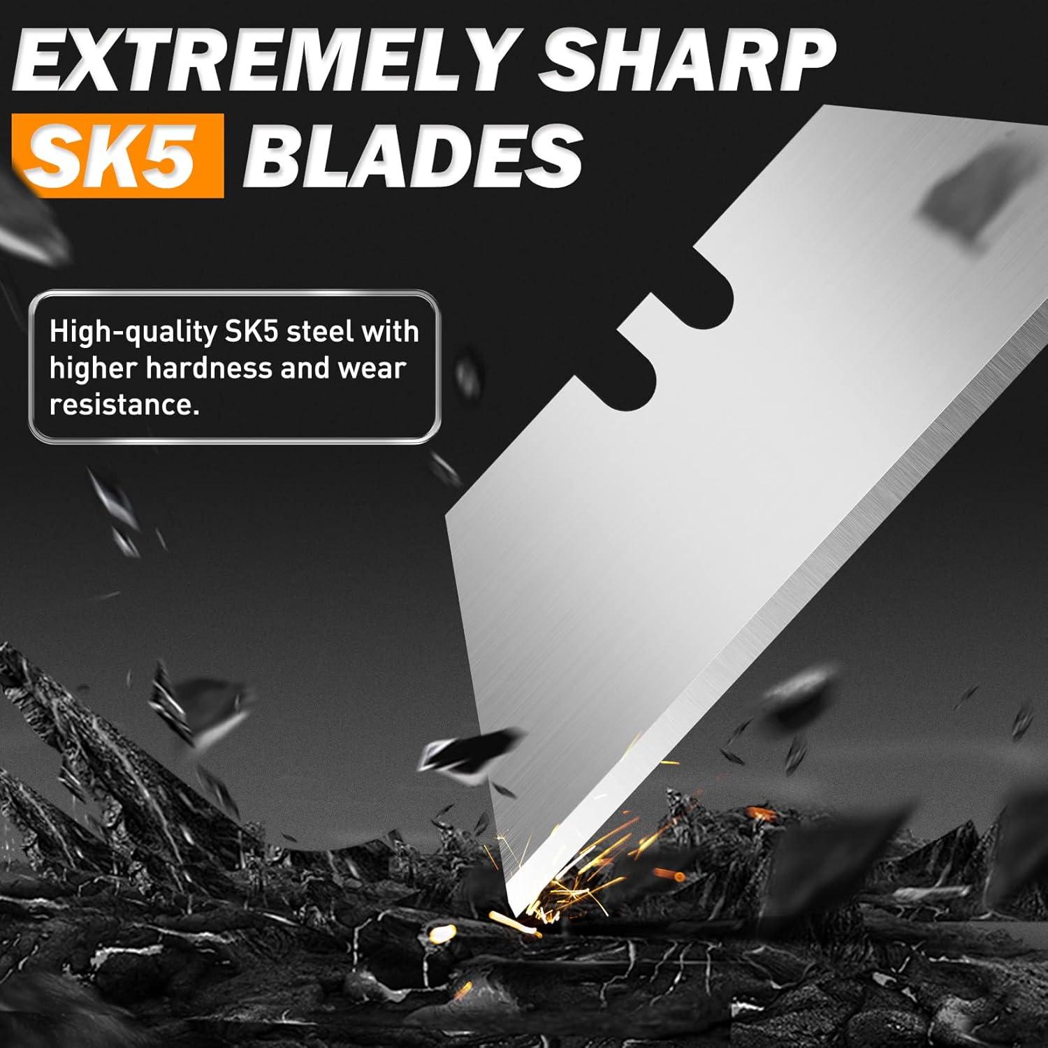 Cortadores de Cajas DIYSELF 4 Piezas Retráctiles Multicolor