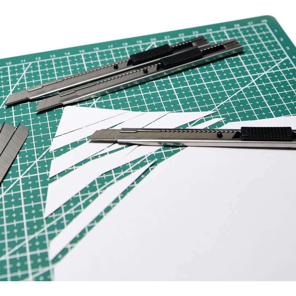 Cuchillo Utility Retráctil WEKOIL 9mm Paquete de 5 con Cuchillas