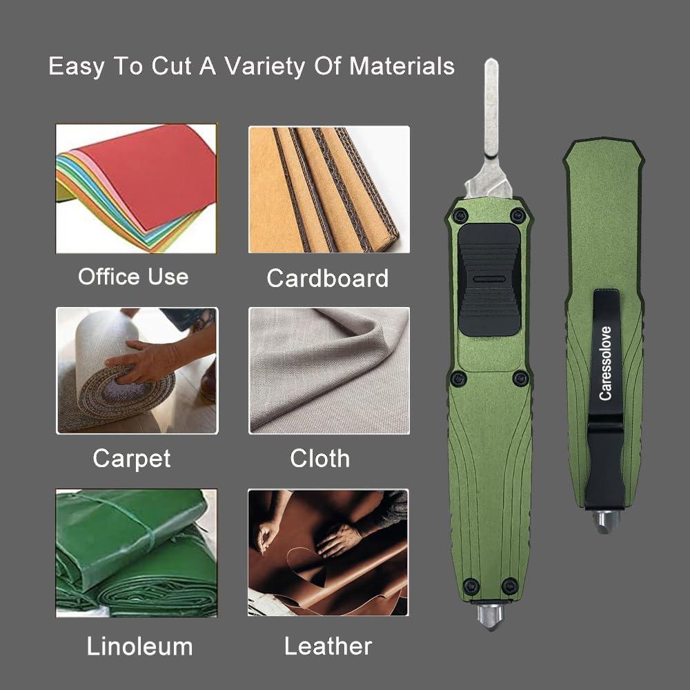 Cuchillo Escalpelo Retráctil Caressolove EDC 10PCS #23 3PCS #60