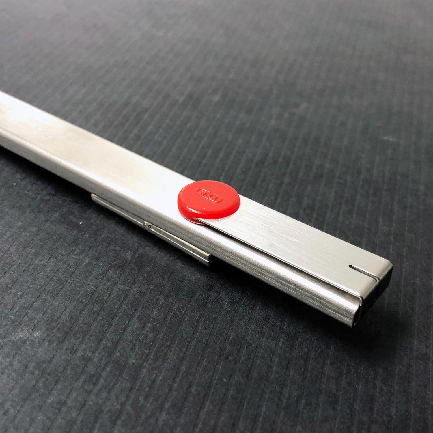 Cuchillo Utilitario NT Cutter PRO A-1P 9mm Acero Inoxidable