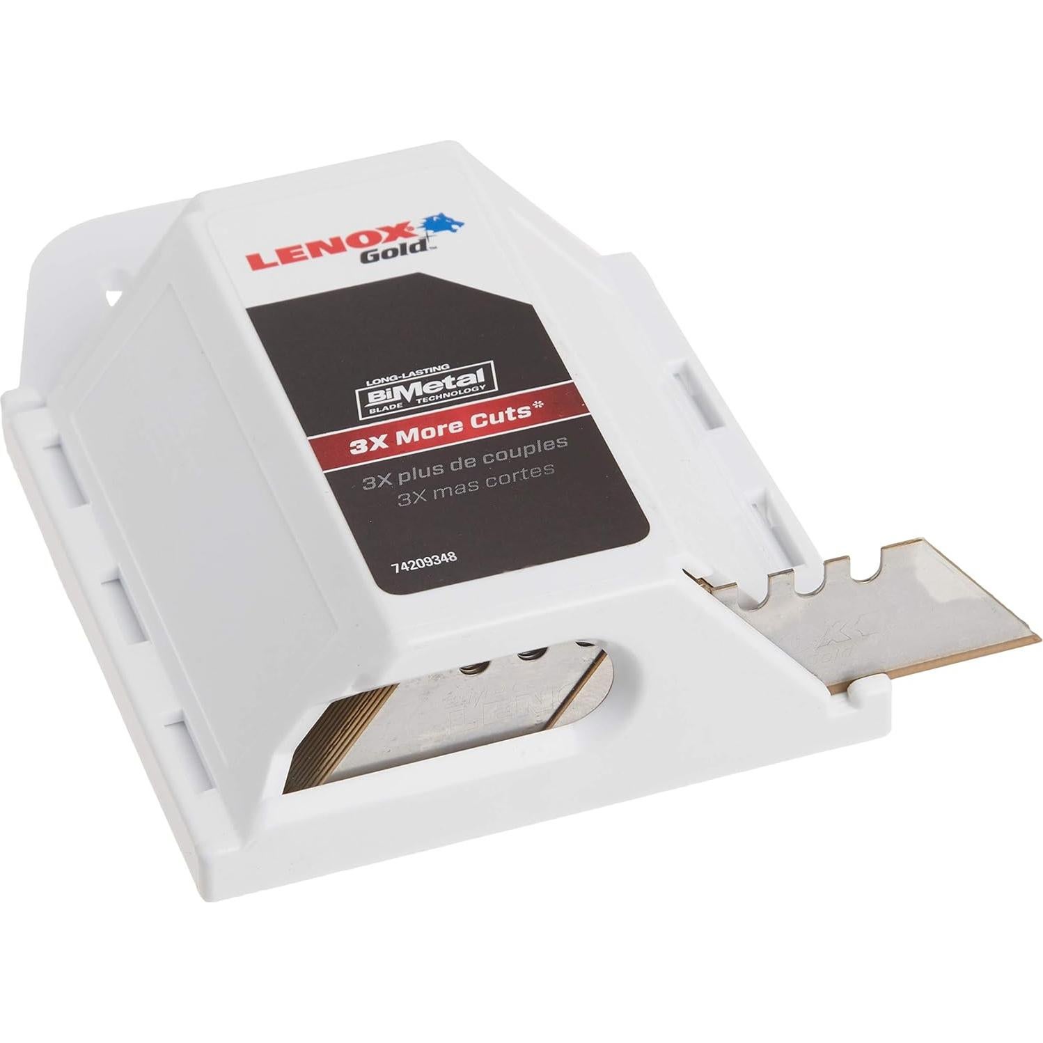 Cuchillas de Utilidad Lenox Gold 20352 - Paquete de 100