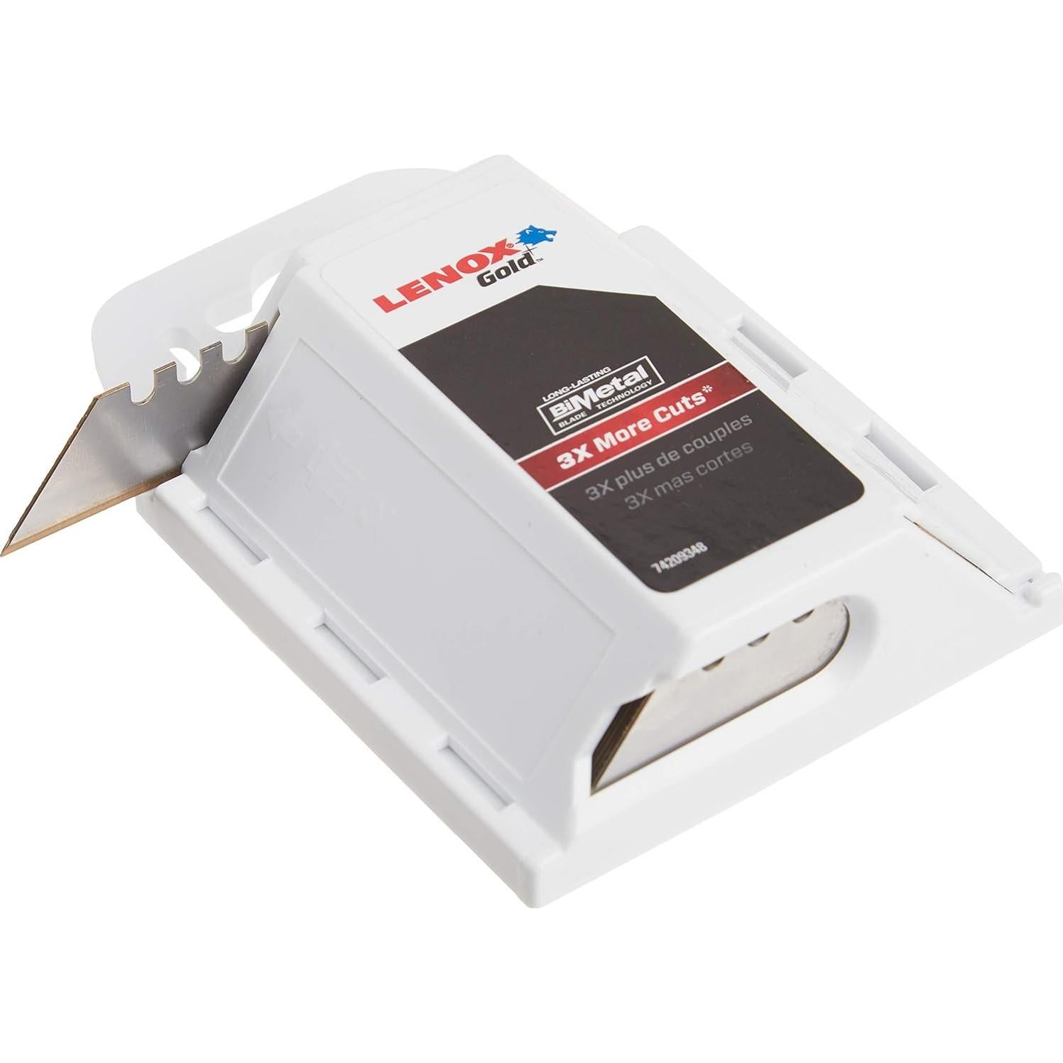 Cuchillas de Utilidad Lenox Gold 20352 - Paquete de 100