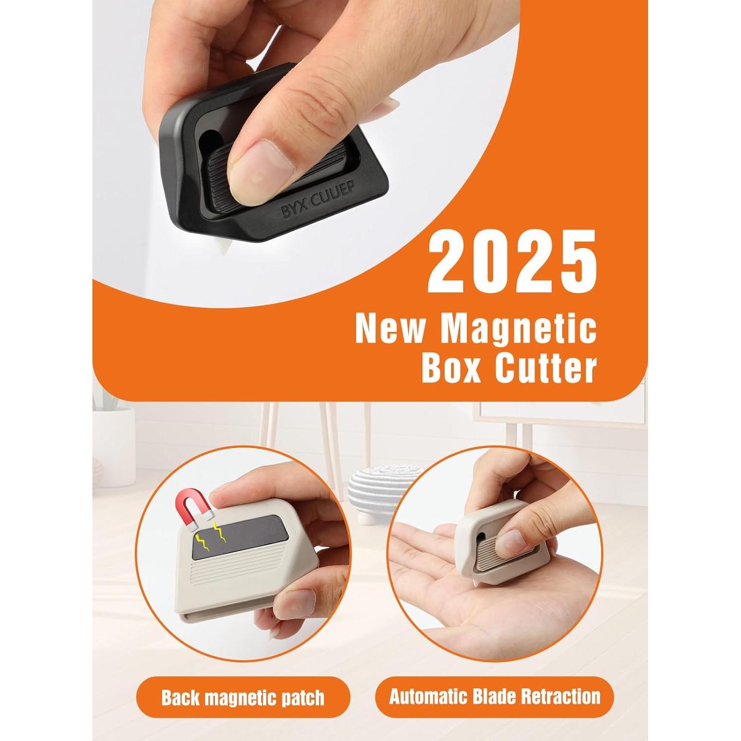 Cortador de Cajas Magnético FCCAIRMS 2 PACK Cuchilla Cerámica