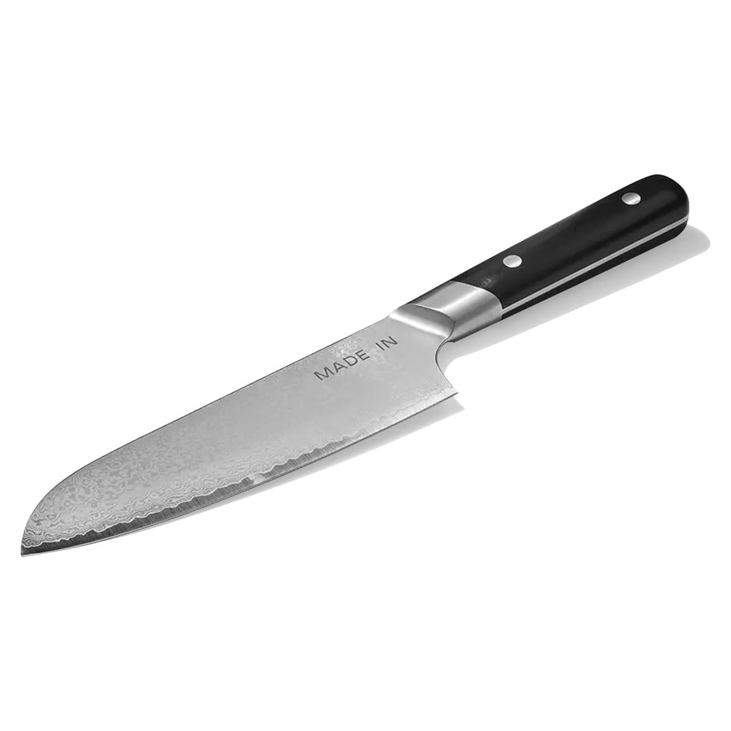 Cuchillo Santoku Made In 16.83 cm Acero Damasco VG-10 Japonés