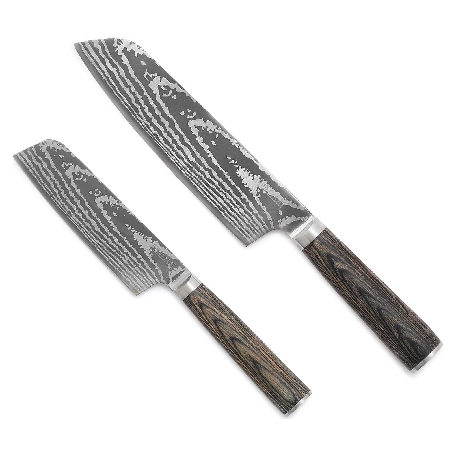 Juego de cuchillos Santoku GreenPan x Bobby Flay 2 piezas