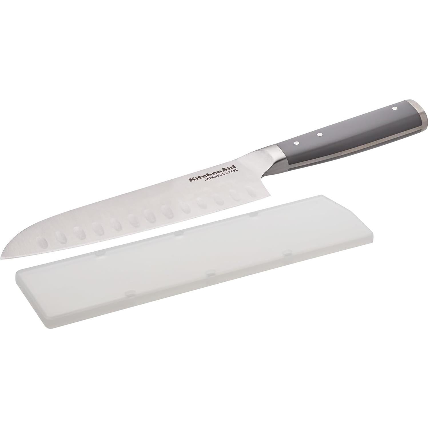 Cuchillo Santoku KitchenAid 17.78 cm Acero Inoxidable Gris