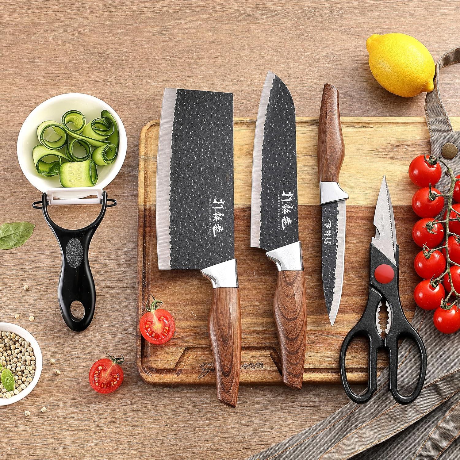 Juego de cuchillos de cocina 5 piezas Hammer Iron Alley