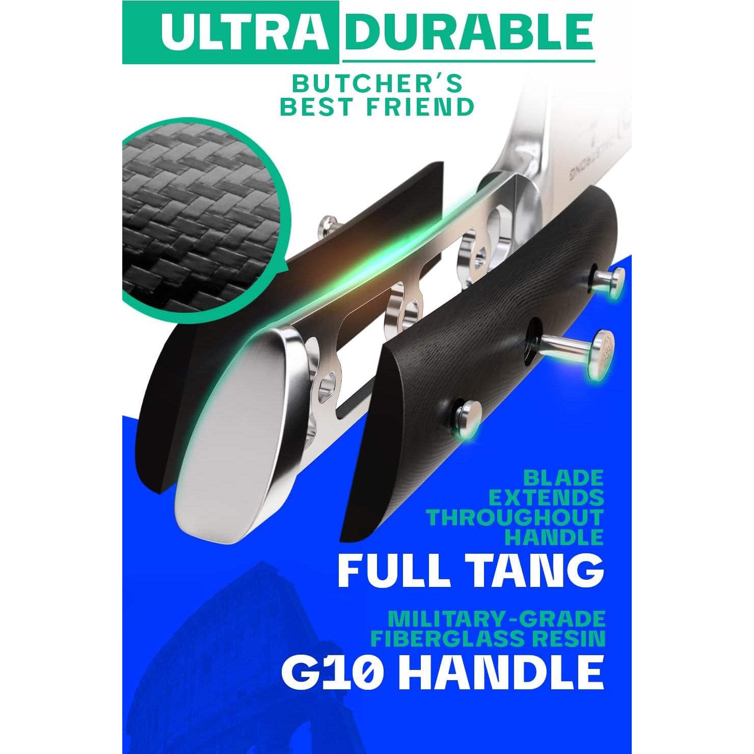 Cuchillo de Deshuesar Dalstrong 15 cm Acero Alemán Forjado