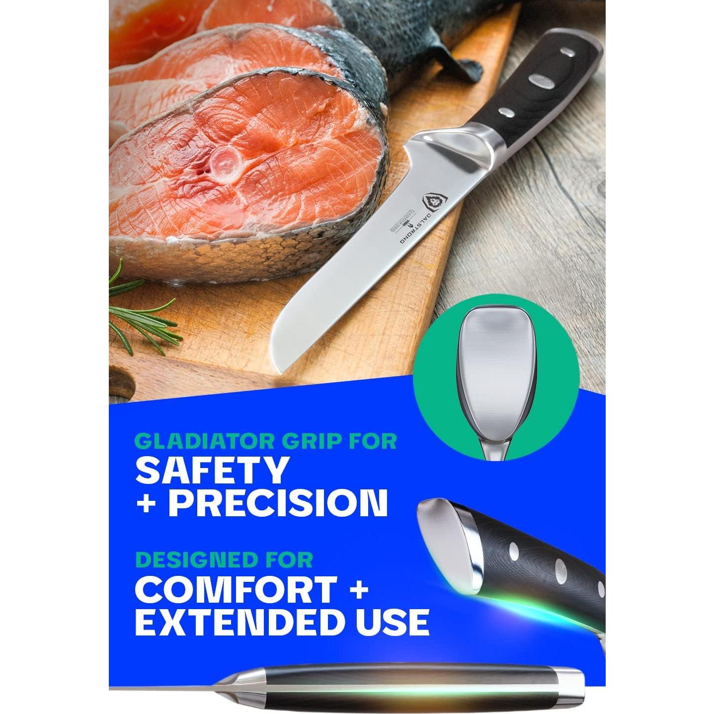 Cuchillo de Deshuesar Dalstrong 15 cm Acero Alemán Forjado