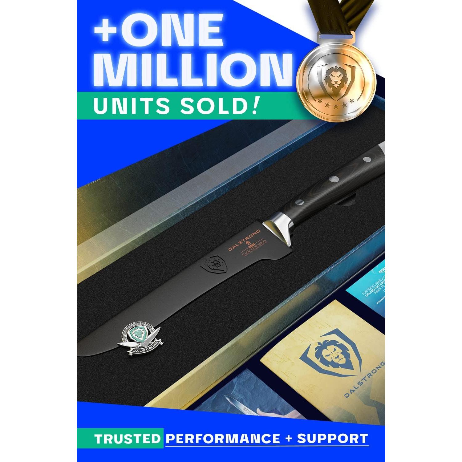 Cuchillo de Deshuesar Dalstrong 15 cm Acero Alemán Forjado