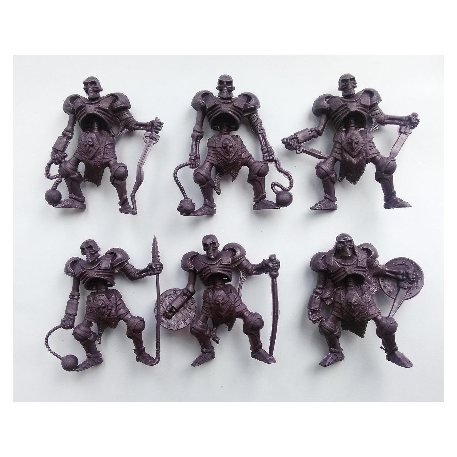 Esqueletos de Batallas 54 mm Tehnolog - 6 Figuras de Juguete