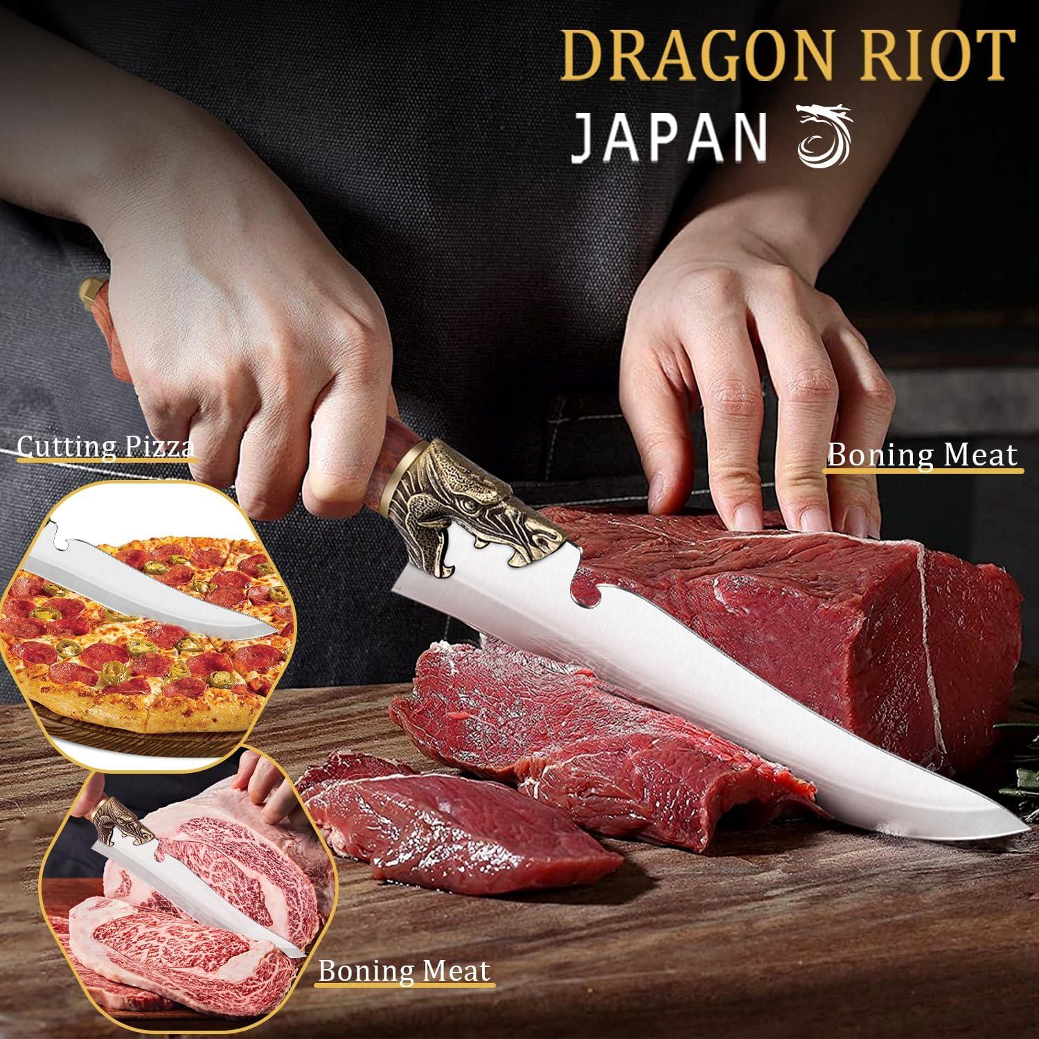 Cuchillo de Deshuesar DRAGON RIOT 25.4 cm Acero Alto Carbono