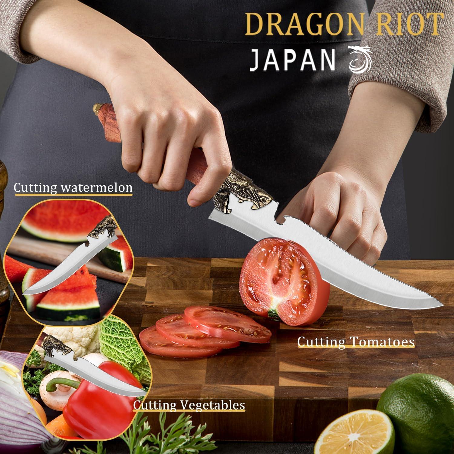 Cuchillo de Deshuesar DRAGON RIOT 25.4 cm Acero Alto Carbono