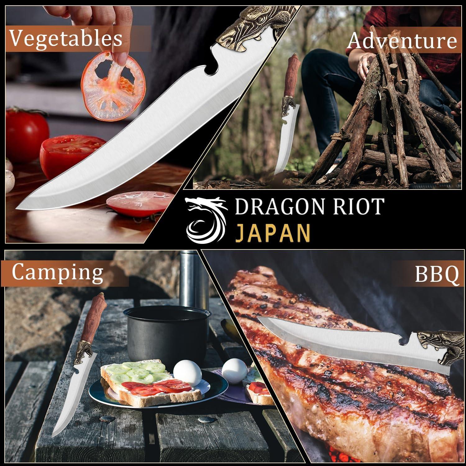 Cuchillo de Deshuesar DRAGON RIOT 25.4 cm Acero Alto Carbono