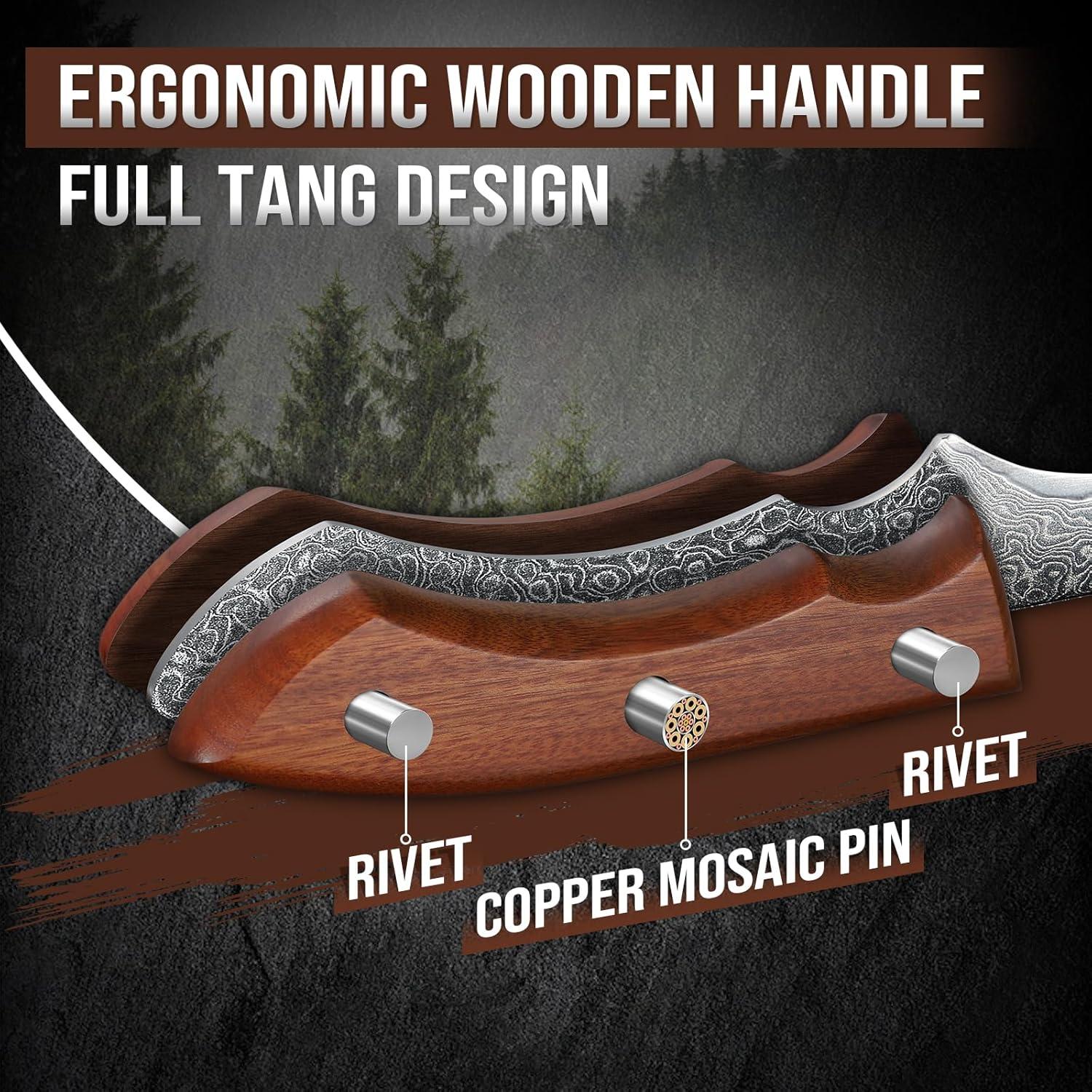 Cuchillo de Deshuesar DRAGON RIOT 15.24 cm Acero Damasco VG10