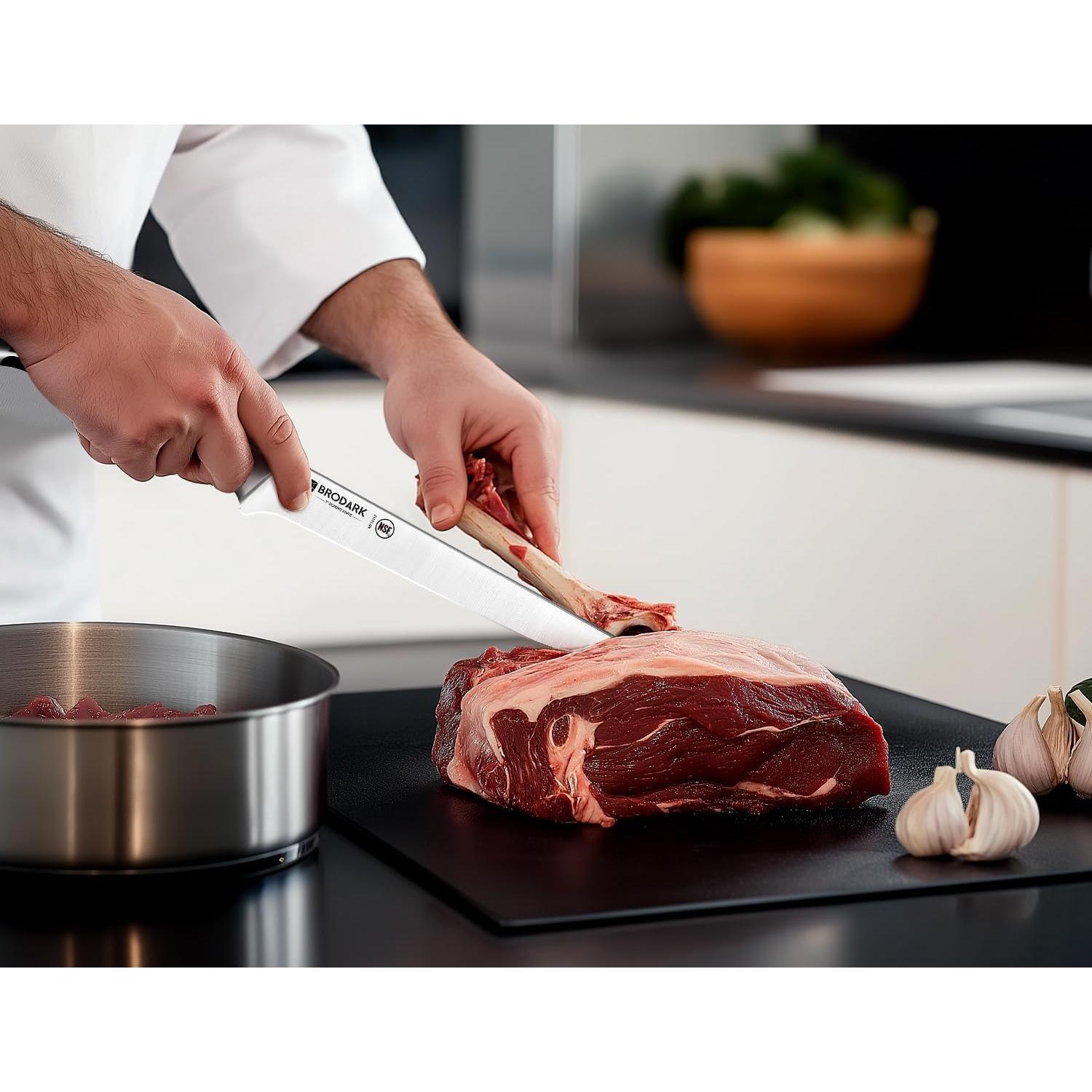 Cuchillo de Deshuesar BRODARK 30.5 cm Acero Inoxidable NSF