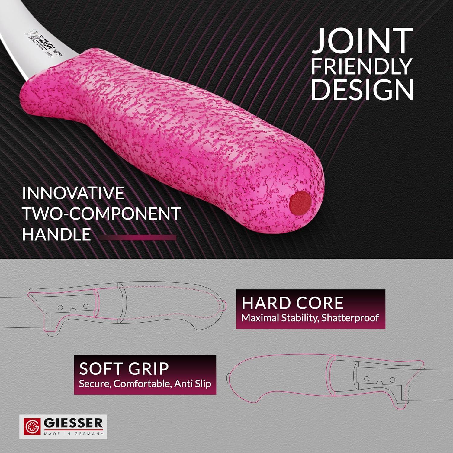 Cuchillo de Deshuesar Giesser 15.24 cm Acero Inoxidable Rosa