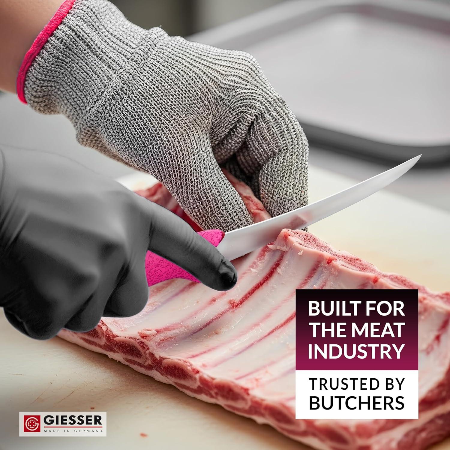 Cuchillo de Deshuesar Giesser 15.24 cm Acero Inoxidable Rosa