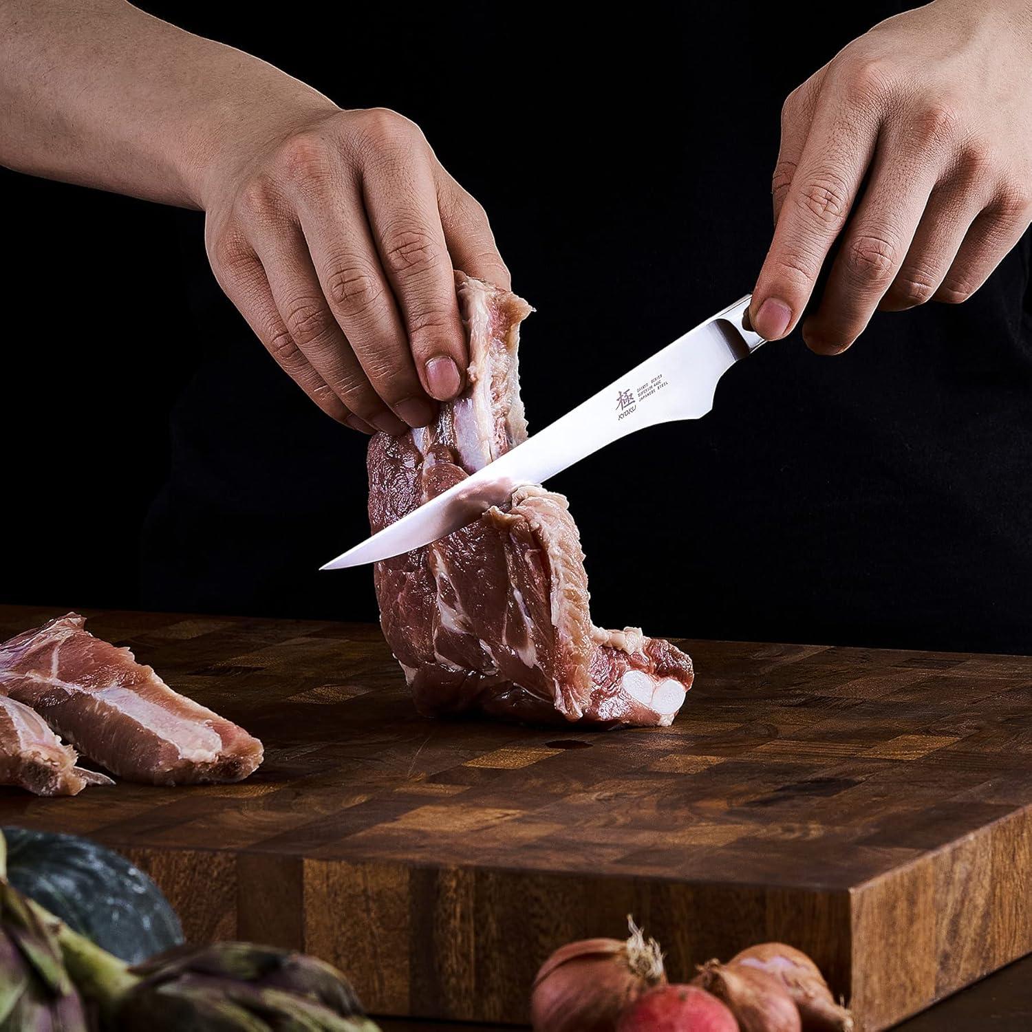 Cuchillo Deshuesador KYOKU 16.5 cm Acero Inoxidable 440C