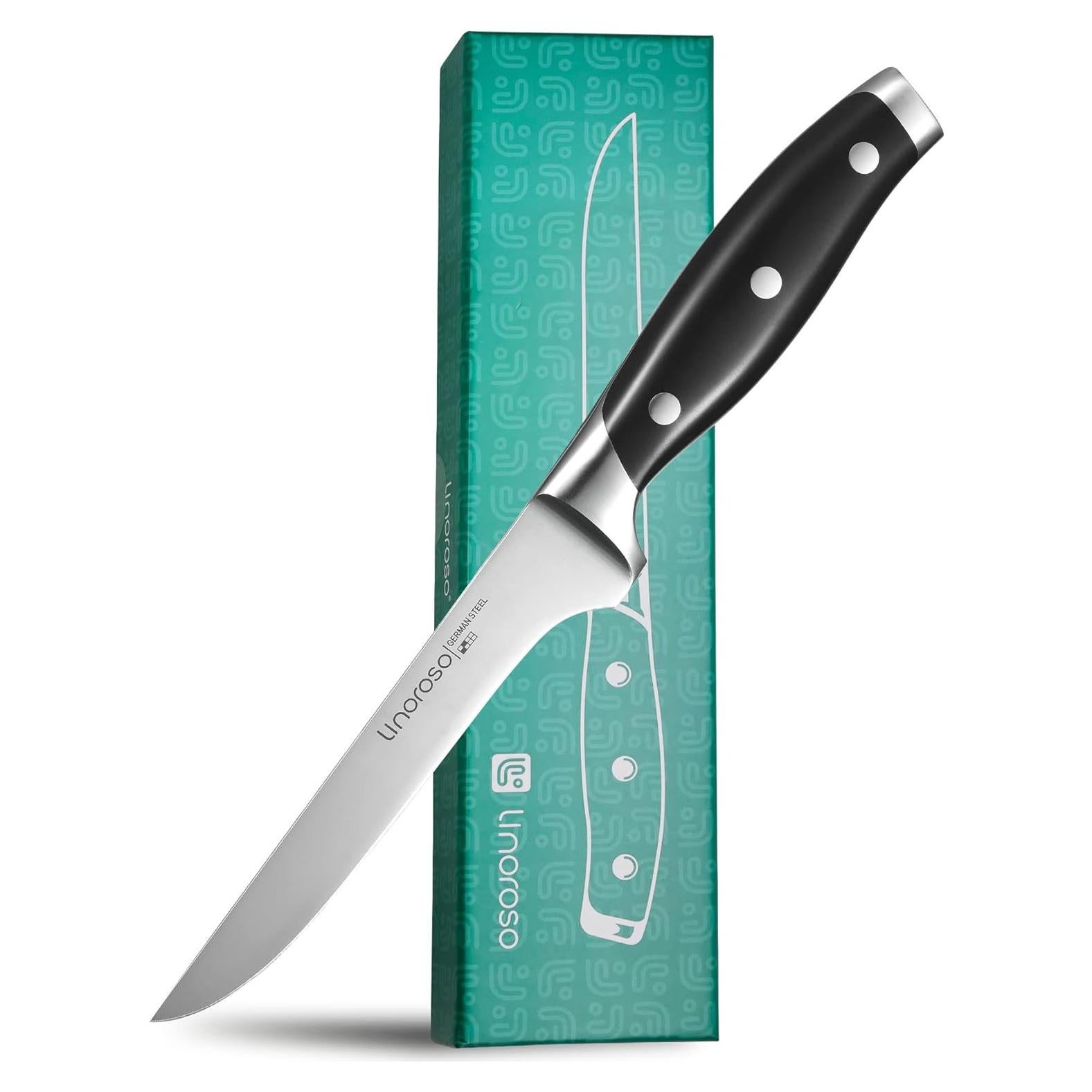 Cuchillo de Deshuesar Linoroso 14.5 cm Acero Inoxidable Forjado