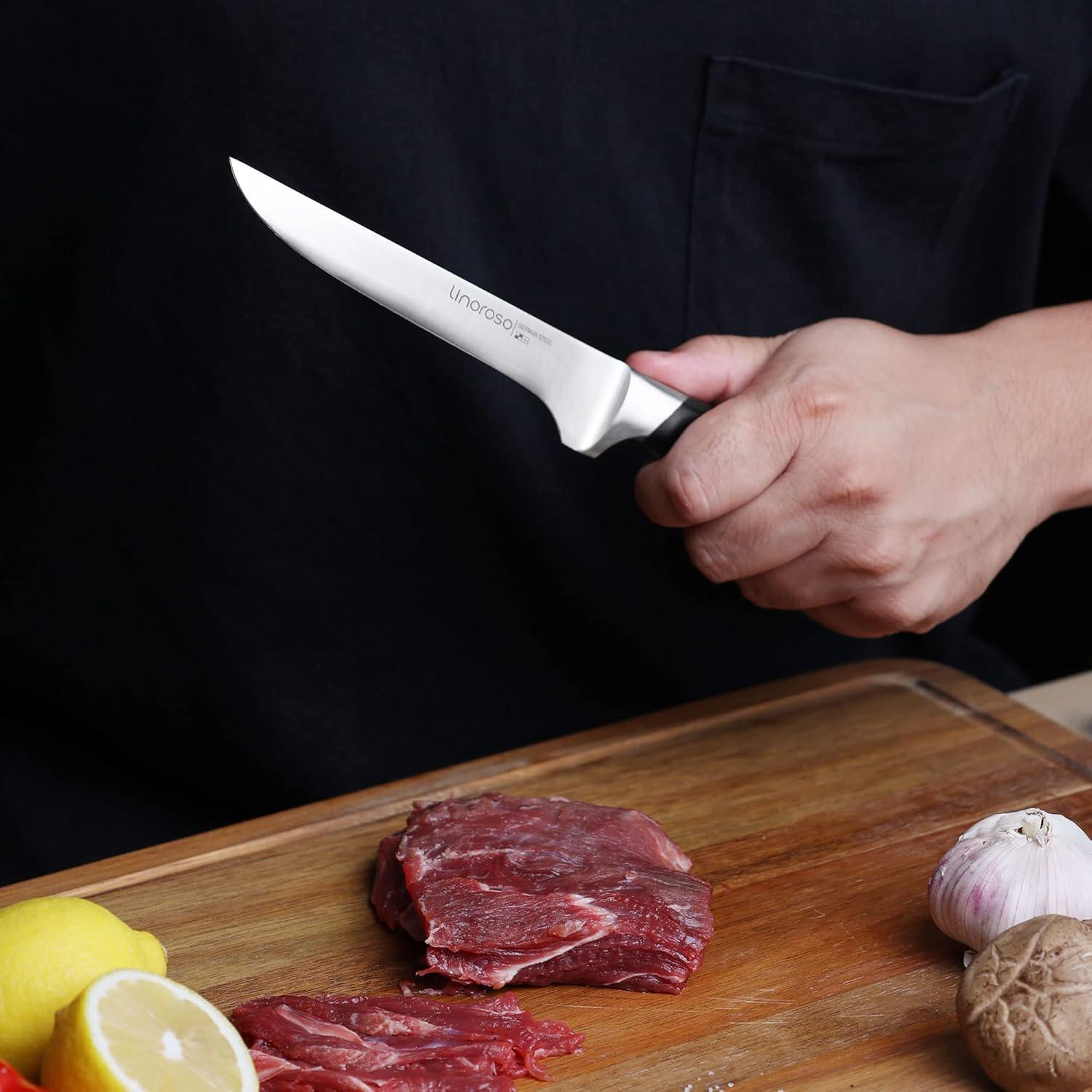 Cuchillo de Deshuesar Linoroso 14.5 cm Acero Inoxidable Forjado